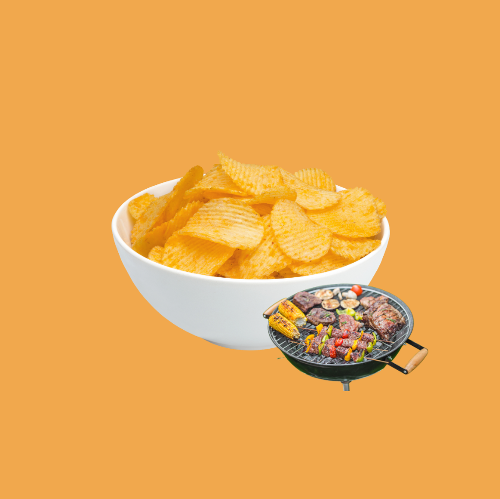 Barbecue Chips Low Carb - 3x25g - Weer Gezond(igd)